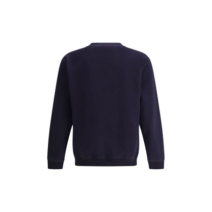 Brunello Cucinelli Blaues Baumwoll-Sweatshirt