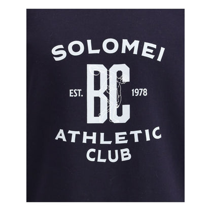 Brunello Cucinelli Blaues Baumwoll-Sweatshirt