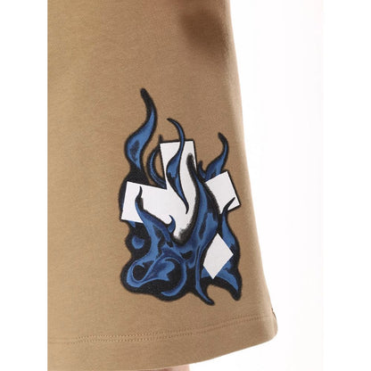 Comme Des Fuckdown – Braune Baumwollshorts