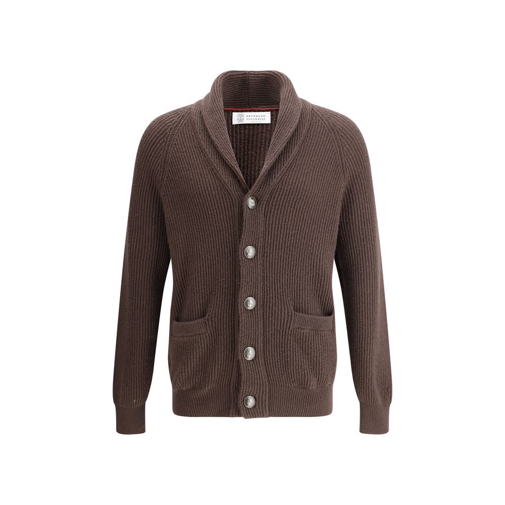 Brunello Cucinelli Gerippter Cardigan