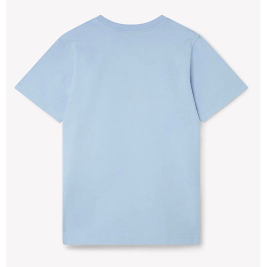 Casablanca Blaues Baumwoll-T-Shirt