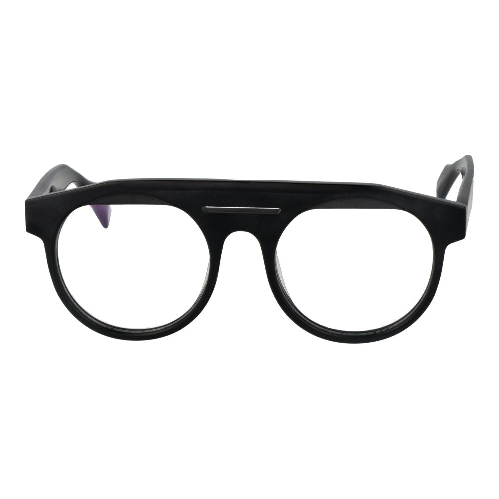 Yohji Yamamoto Schwarze Herren-Brillenfassung