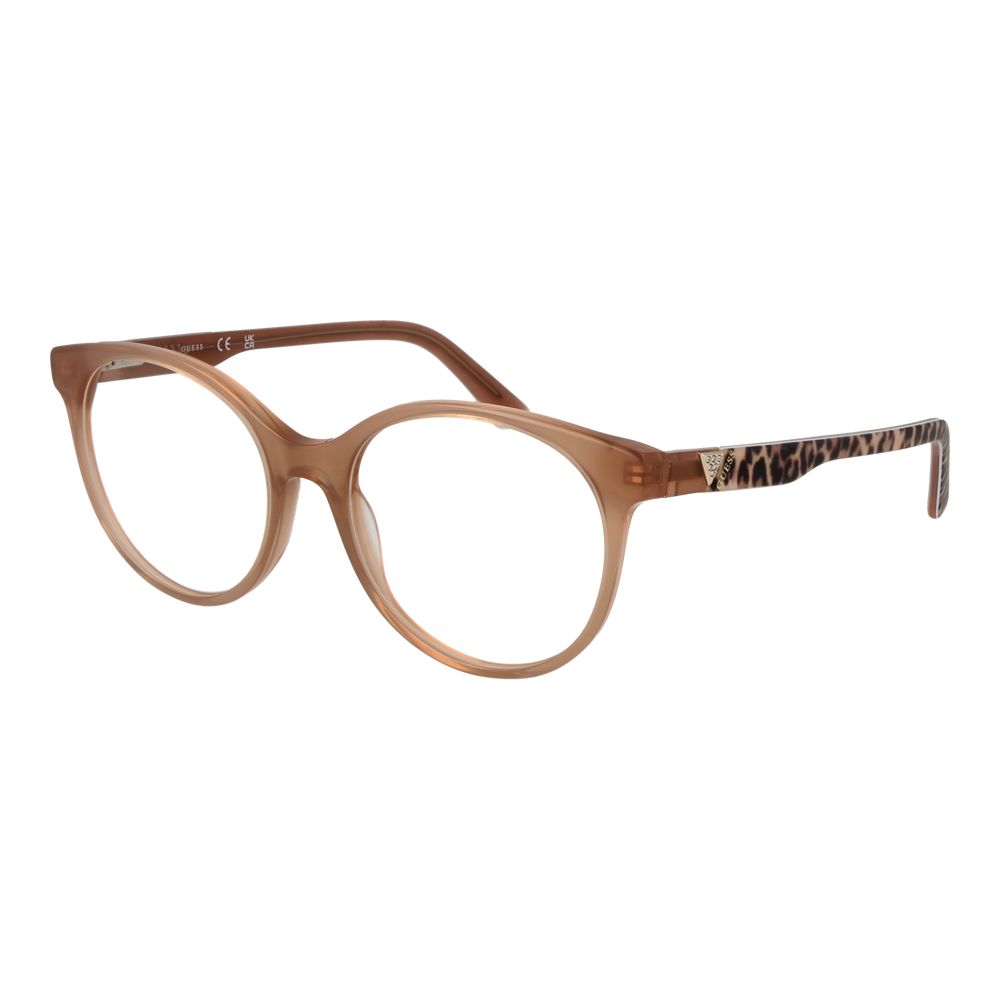 Guess Beige Acetat Brille (Gestell)