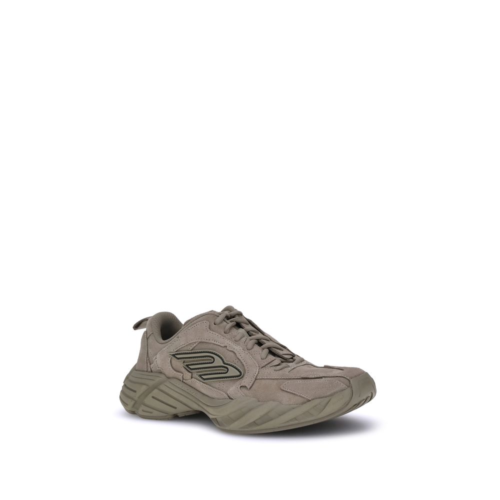 Balenciaga Beigefarbene Sport-Sneaker aus Polyester