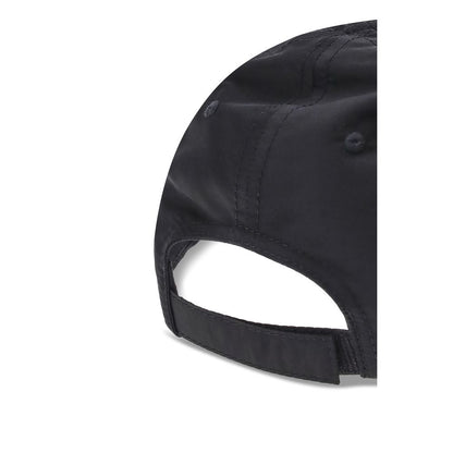 Balenciaga Schwarze Baumwollkappe (Baseballkappe)