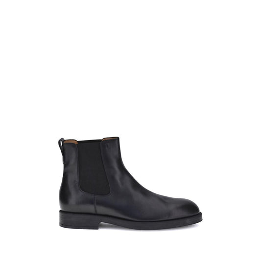 Tod's Chelsea Boots aus schwarzem Kalbsleder Bos Taurus