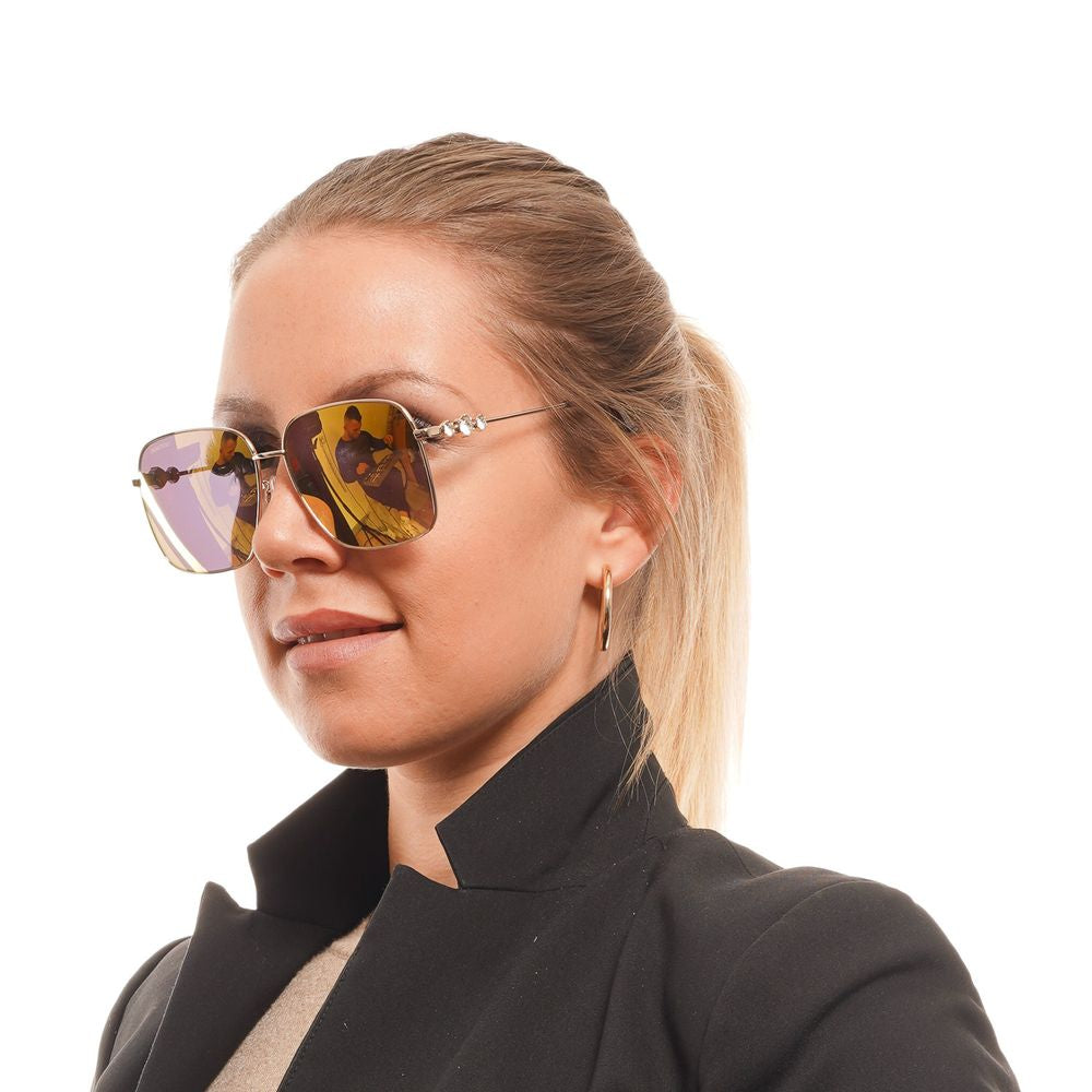 Swarovski Gold Damen Sonnenbrille