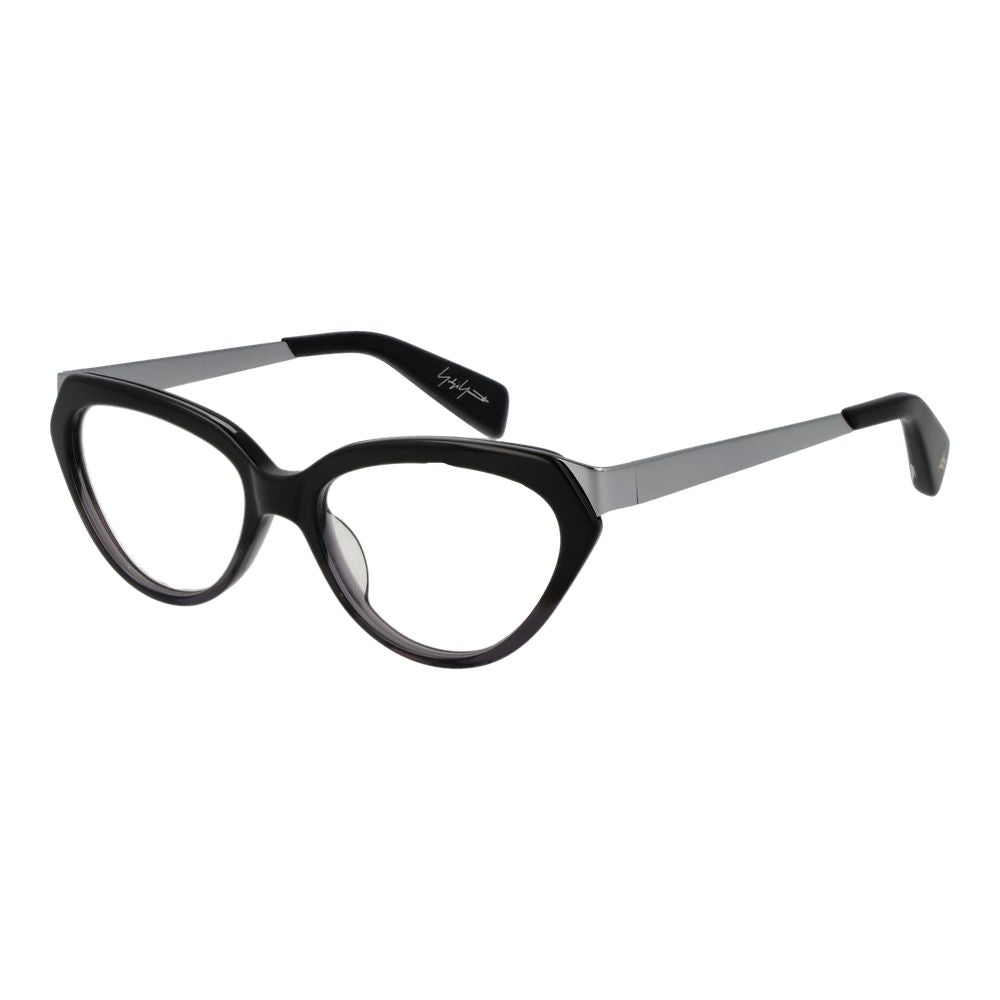 Yohji Yamamoto Schwarze Acetat-Brille (Gestell)