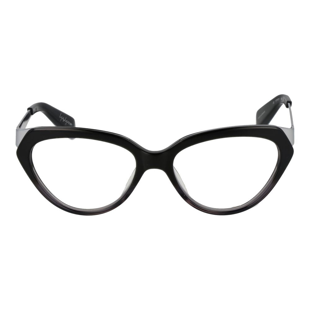 Yohji Yamamoto Schwarze Acetat-Brille (Gestell)