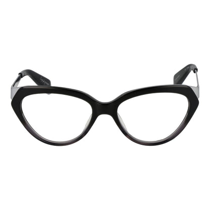 Yohji Yamamoto Schwarze Acetat-Brille (Gestell)