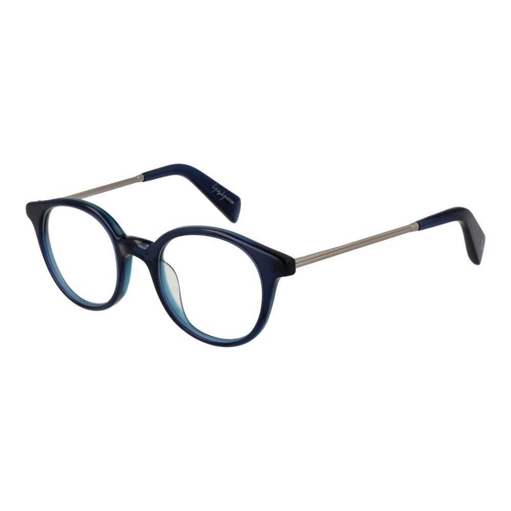 Yohji Yamamoto Blaue Acetat-Brille (Gestell)
