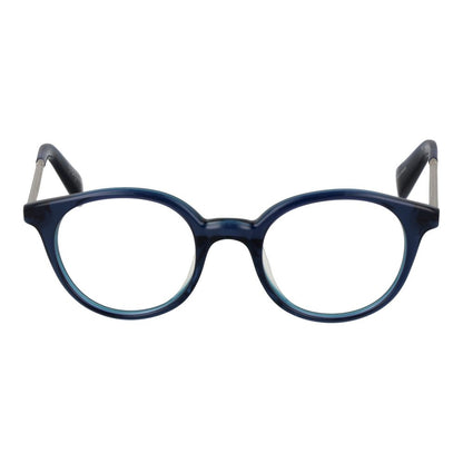 Yohji Yamamoto Blaue Acetat-Brille (Gestell)