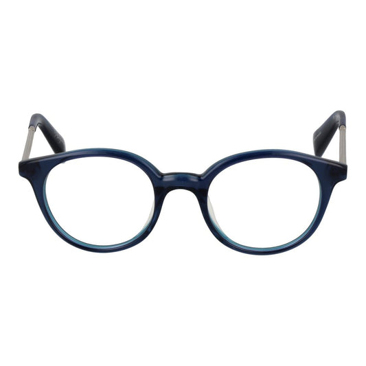 Yohji Yamamoto Blaue Acetat-Brille (Gestell)