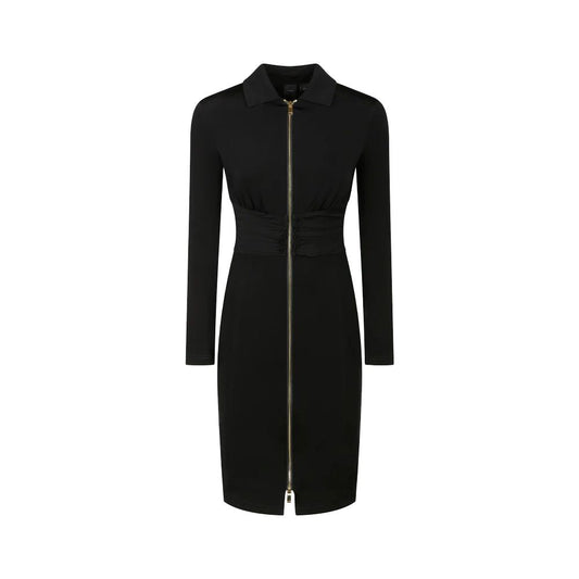 PINKO Black Viscose Dress