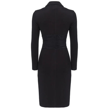 PINKO Black Viscose Dress