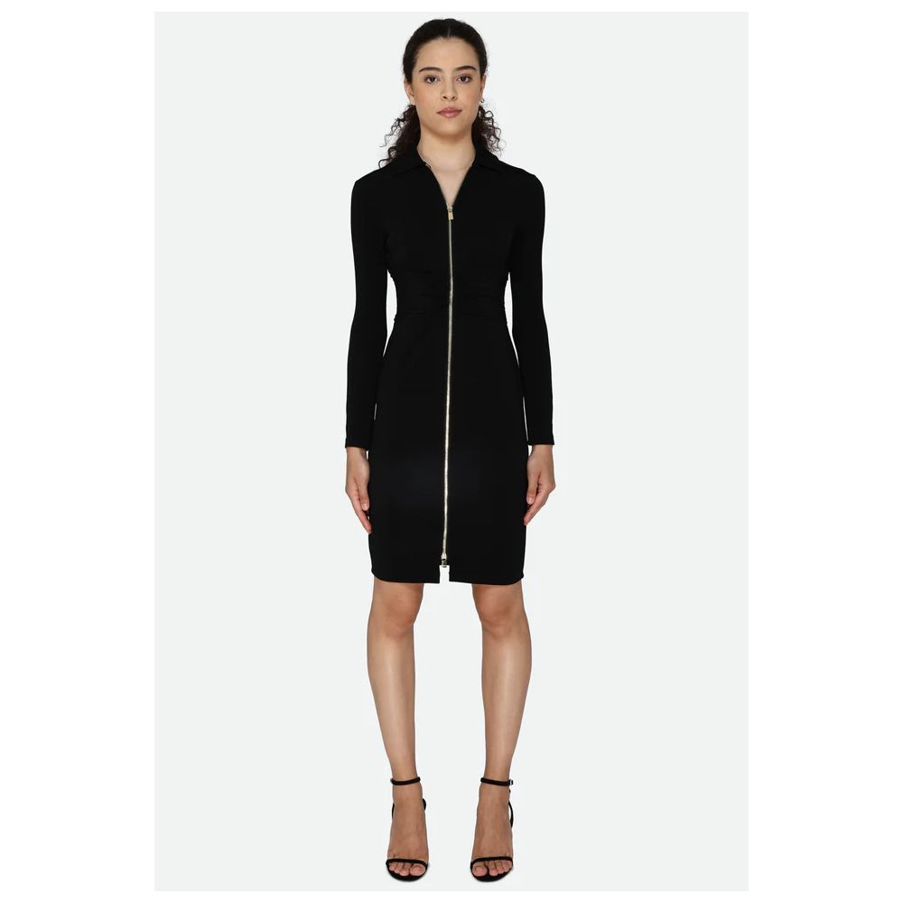 PINKO Black Viscose Dress
