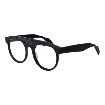 Yohji Yamamoto Schwarze Herren-Brillenfassung