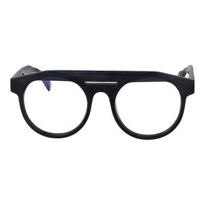 Yohji Yamamoto Schwarze Herren-Brillenfassung