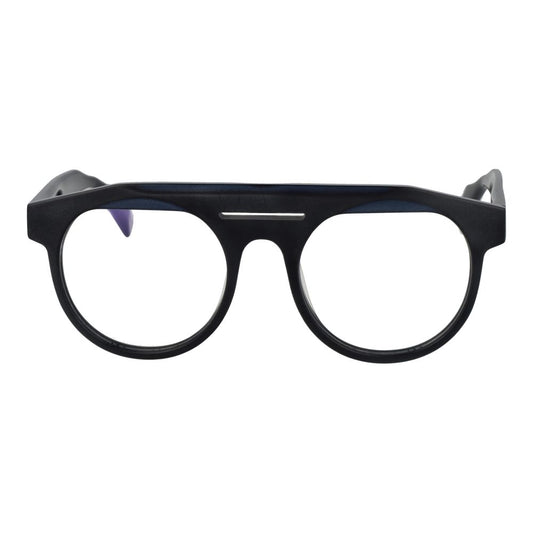 Yohji Yamamoto Schwarze Herren-Brillenfassung