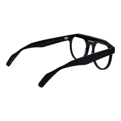 Yohji Yamamoto Schwarze Herren-Brillenfassung