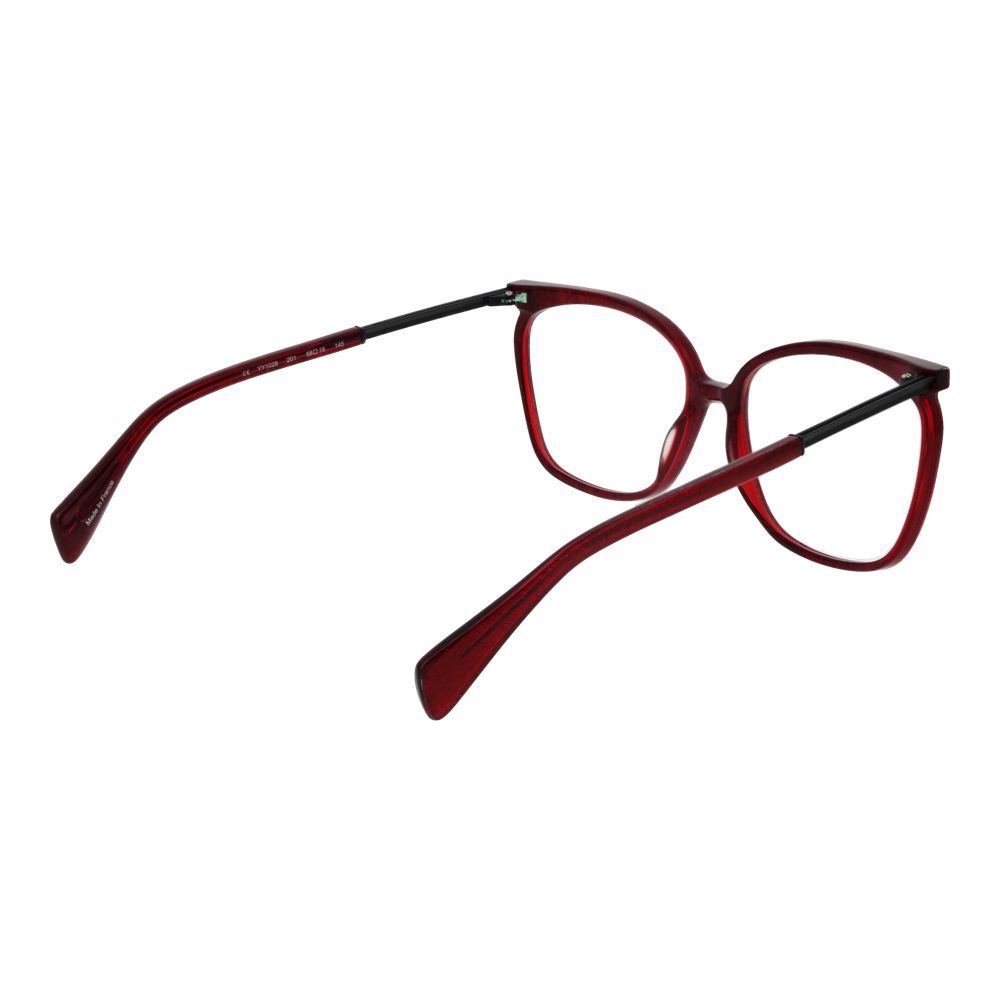 Yohji Yamamoto Rote Damen-Brillenfassung