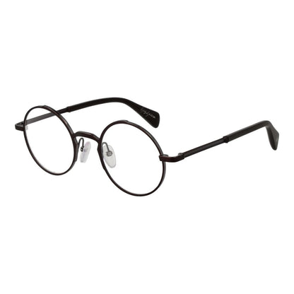 Yohji Yamamoto Brillen (Gestelle) aus bronzefarbenem Metall