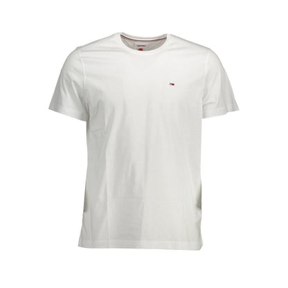 Tommy Hilfiger – Weißes Baumwoll-T-Shirt