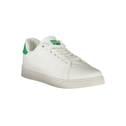 Norway 1963 White Polyester Men Sneaker
