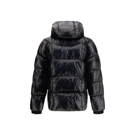 Dsquared² Schwarze, durchgehende Jacke aus Polyamid