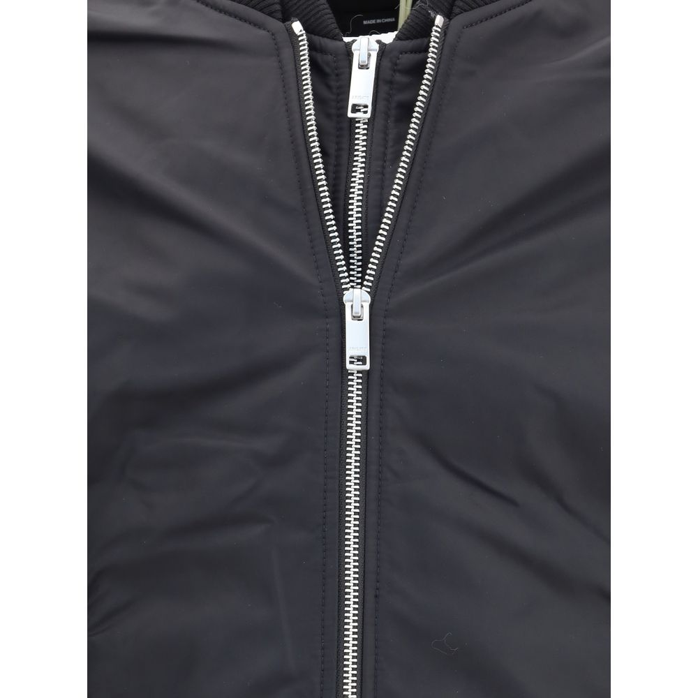 Axel Arigato Schwarze Bomberjacke aus Polyamid
