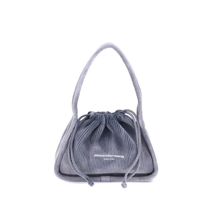 Alexander Wang Light Blue Cotton Shoulder Bag