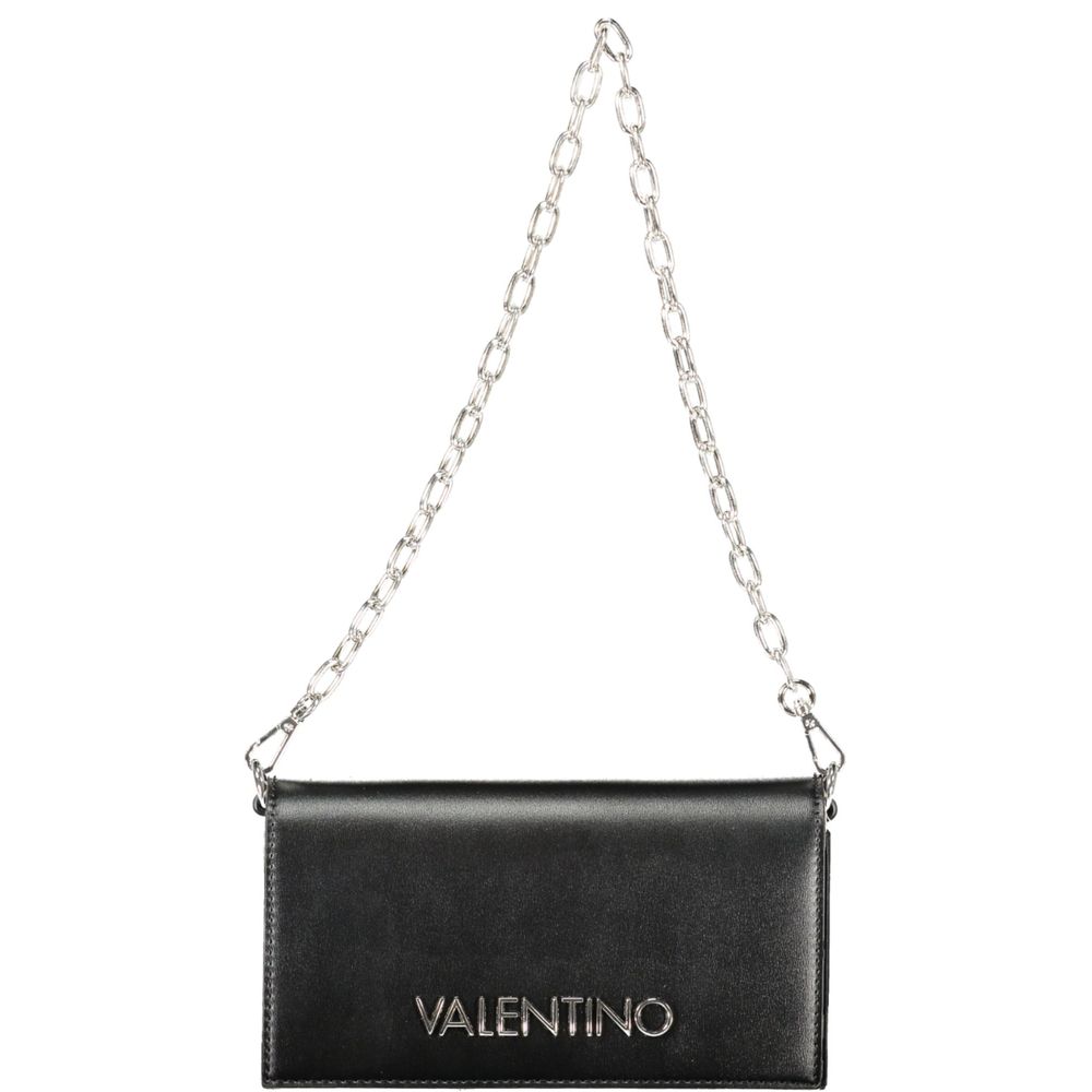 Mario Valentino Black Polyethylene Women Handbag