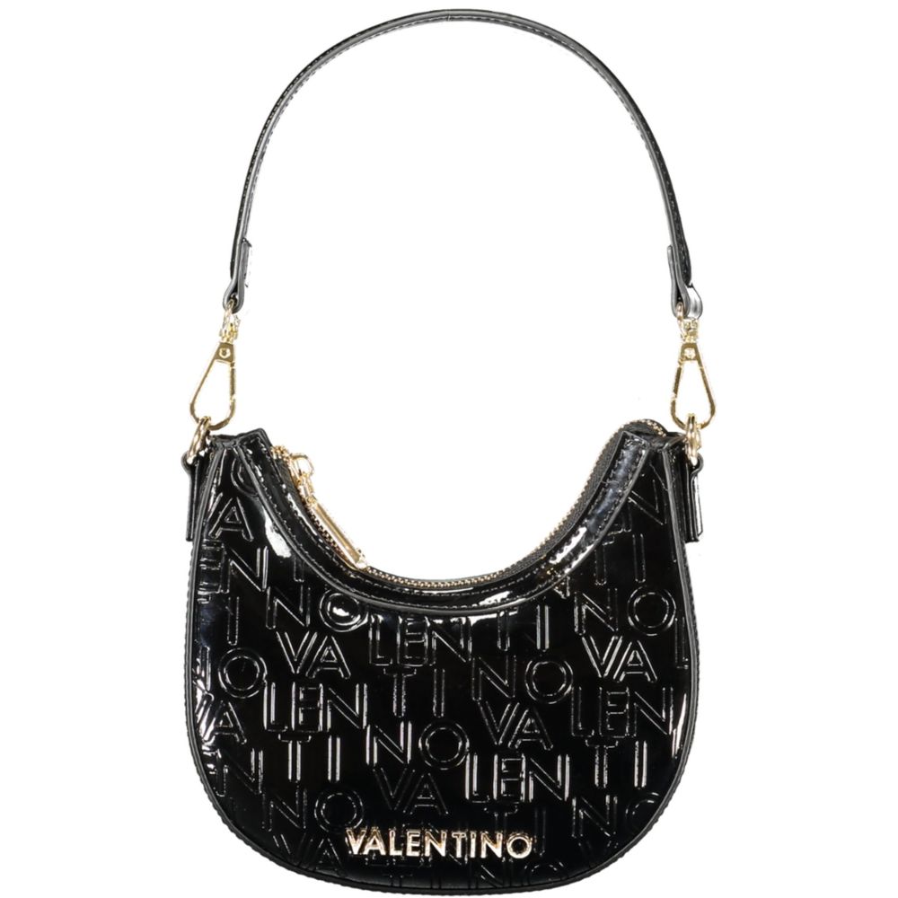 Mario Valentino Black Polyethylene Women Handbag