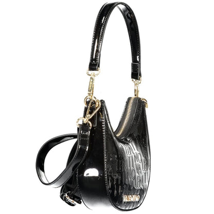 Mario Valentino Black Polyethylene Women Handbag