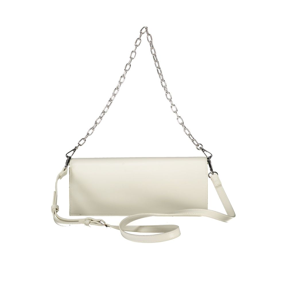 Mario Valentino White Polyethylene Women Handbag