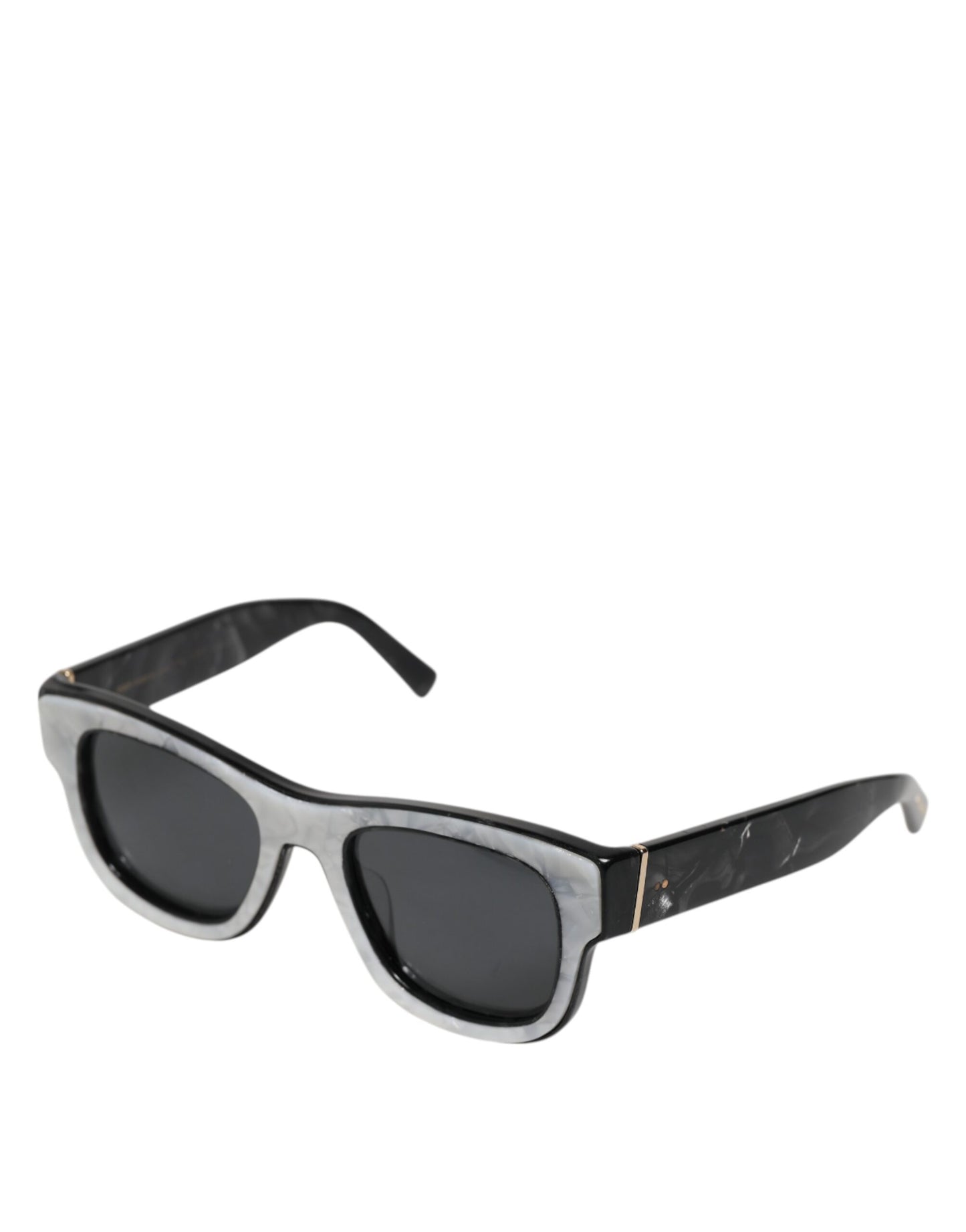 Dolce &amp; Gabbana – DG4379 – Domenico Shade – Sonnenbrille mit perlweißem Acetatrahmen