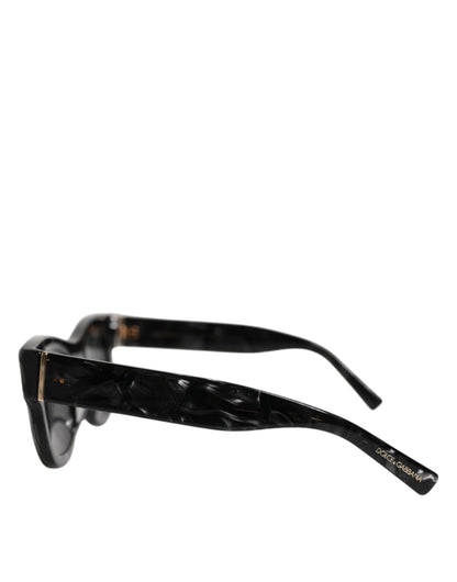 Dolce &amp; Gabbana – DG4379 – Domenico Shade – Sonnenbrille mit perlweißem Acetatrahmen