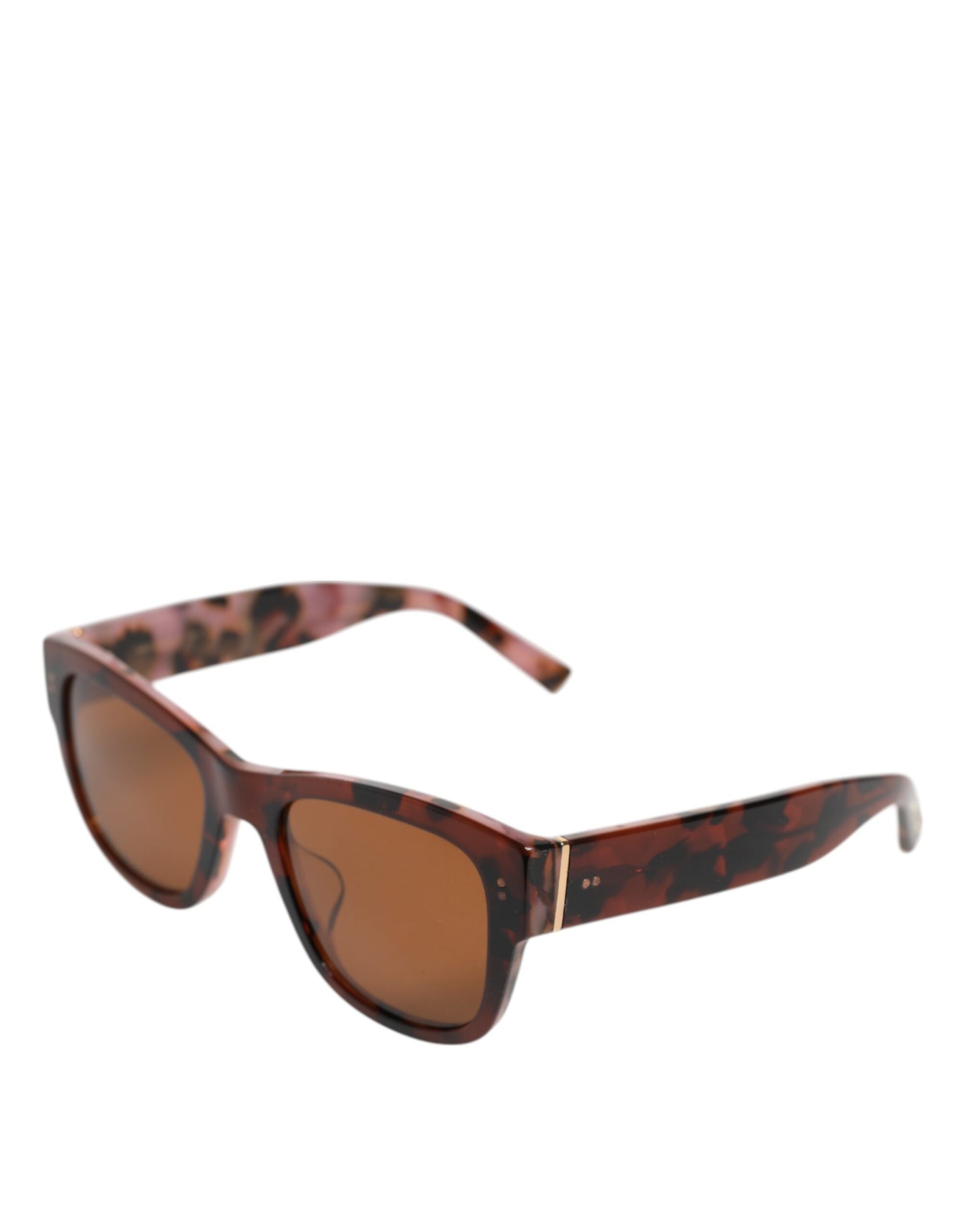 Dolce &amp; Gabbana Havanna Braun Schwarz Exzentrische Sartorial Eyewear Sonnenbrille