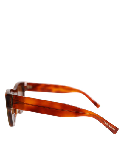 Dolce &amp; Gabbana Grün Braun Marmoriertes Acetat DG4379-F Brillen-Sonnenbrille