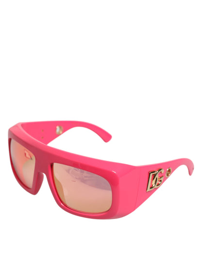 Dolce &amp; Gabbana Pink Joy Therapy Übergroße DG6178 Brillen-Sonnenbrille