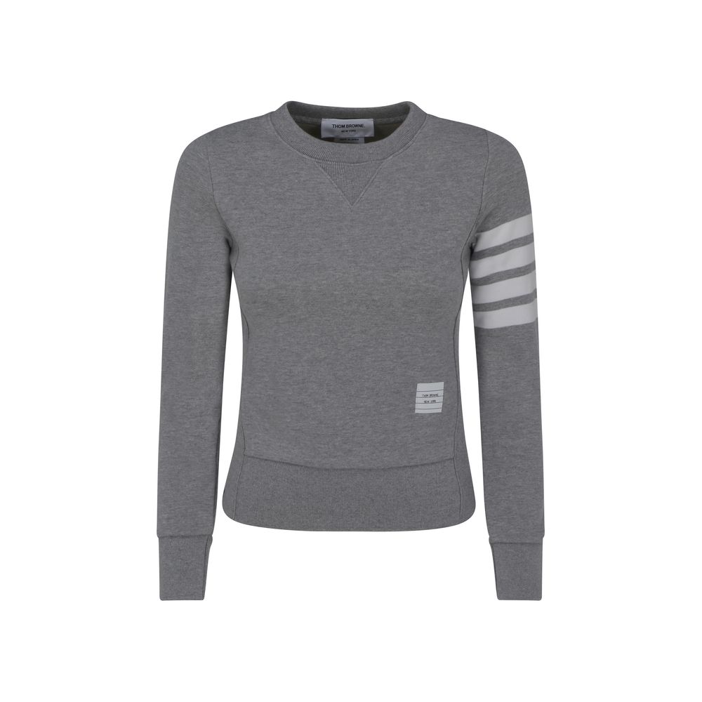 Graues Baumwoll-Sweatshirt von Thom Browne