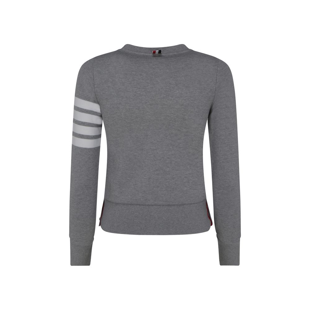 Graues Baumwoll-Sweatshirt von Thom Browne