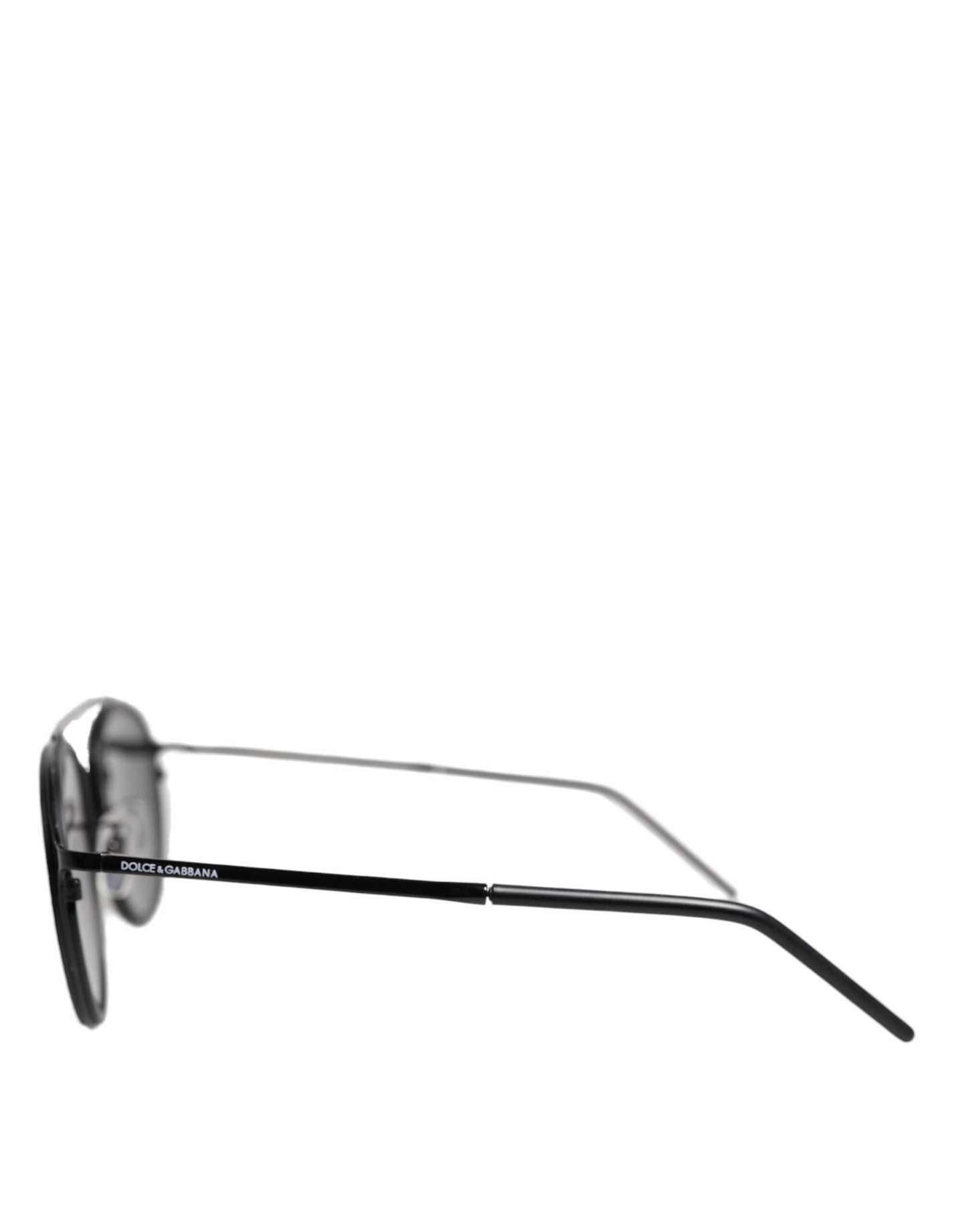 Dolce & Gabbana Black Metal Frame Round DG2276 Eyewear Shades Sunglasses