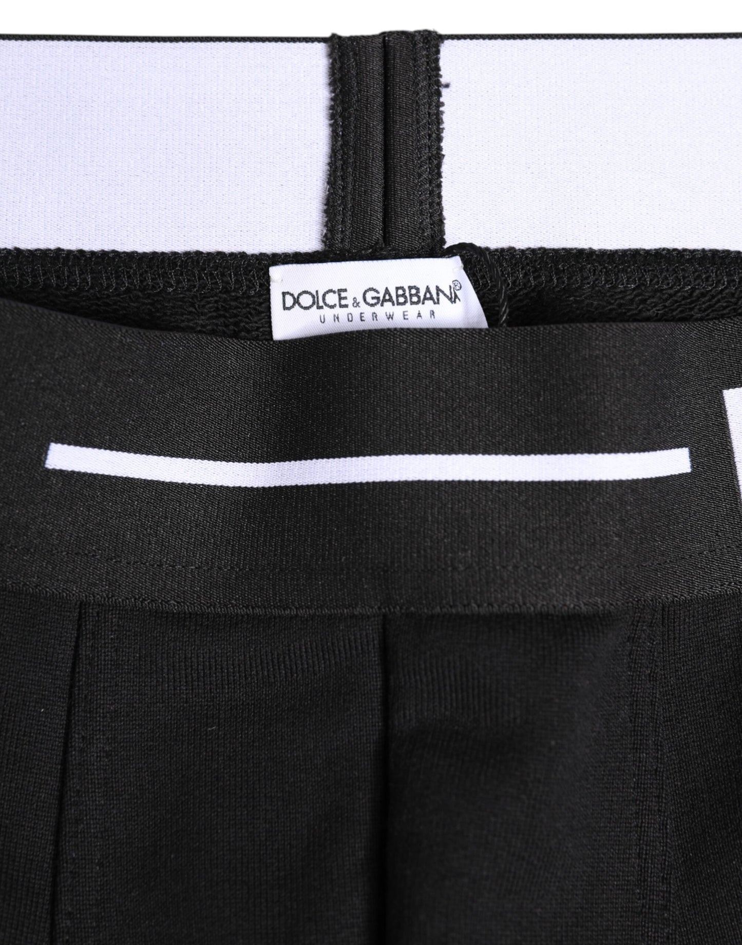 Dolce &amp; Gabbana – Schwarze Boxershorts aus Baumwollstretch in regulärer Passform
