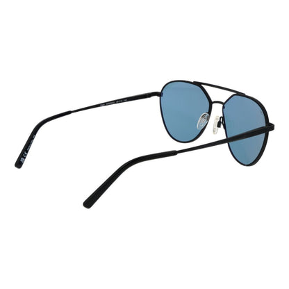 Serengeti Schwarze Unisex-Sonnenbrille