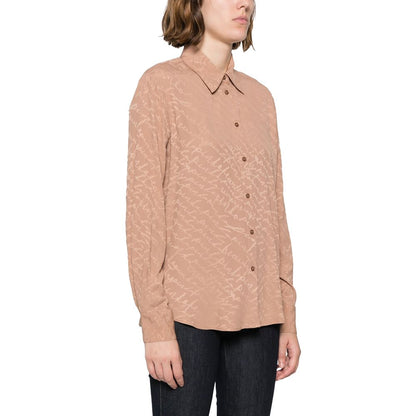 PINKO Beige Seidenhemd für Damen