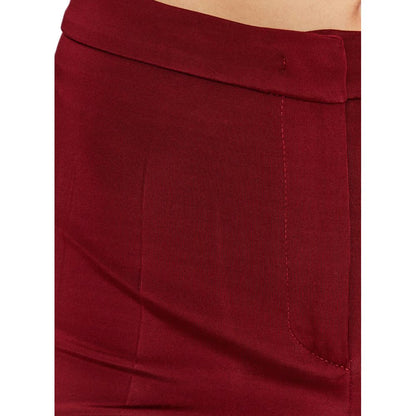 PINKO Red Viscose Women Trouser
