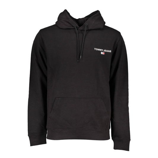 Tommy Hilfiger – Schwarzer Baumwollpullover