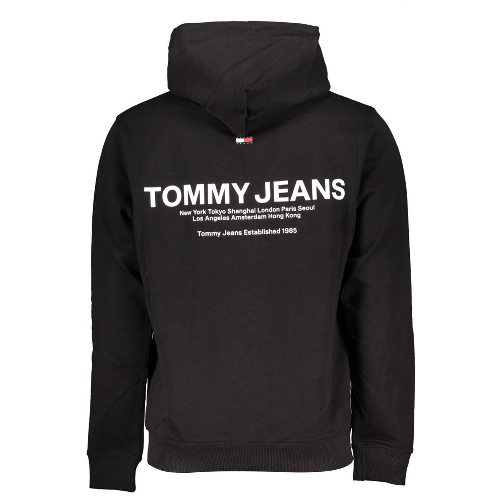 Tommy Hilfiger – Schwarzer Baumwollpullover