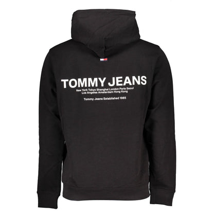 Tommy Hilfiger – Schwarzer Baumwollpullover